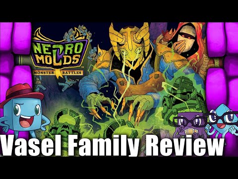 Vasel Family Reviews: Necromolds: Monster Battles