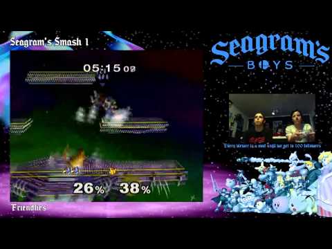 Seagram's Smash - WR1 - Yingling (Falco) vs. Somersault King (Pikachu)