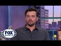 Tom Welling - Stops by Crowd Goes Wild at Fox Sport Interview