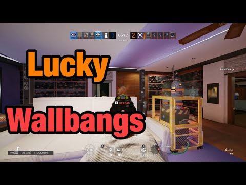 Very Lucky Wallbangs - Rainbow Six Siege