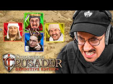 Legendäres FFA Multiplayer-Match | Stronghold Crusader: Definitive Edition