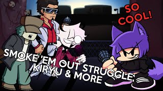 Rhythm game veteran vs. SMOKE &#39;EM OUT STRUGGLE, KIRYU &amp; MORE (Friday Night Funkin Mods)