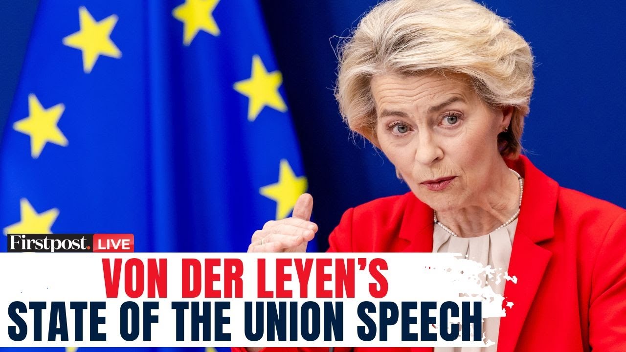 European Parliament LIVE: Ursula von der Leyen Delivers the State of European Union Address | N18G
