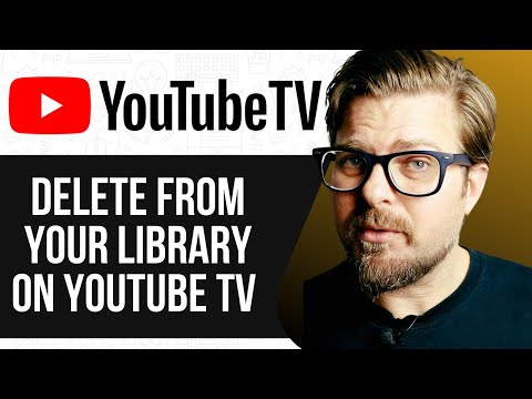HOW TO DELETE FROM YOUR LIBRARY ON YOUTUBE TV 2025! (FULL GUIDE)