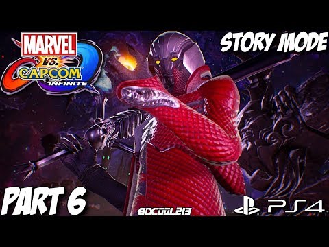 Marvel vs Capcom Infinite Story Mode Gameplay Walkthrough Part 6 - Before the Convergence - PS4