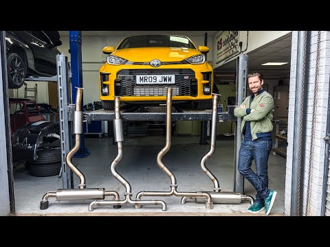 FOUR New Exhausts For My Toyota GR Yaris!