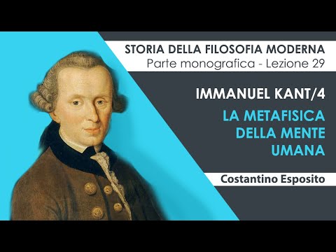 Lezione 29 - Immanuel Kant/4. Critica della ragion pura: Introduzione
