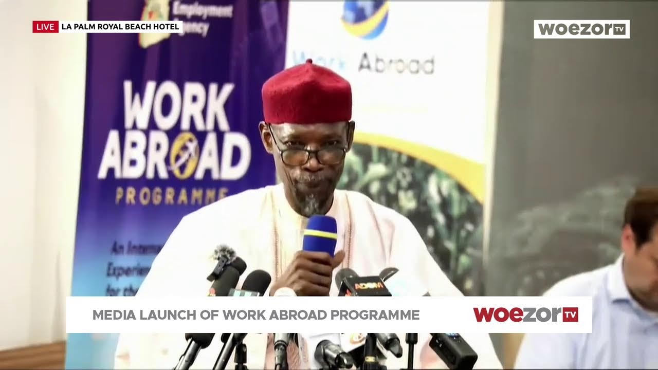 STREAMED LIVE FROM LA PALM HOTEL | Media Launch of Work Abroad Programme by YEA |