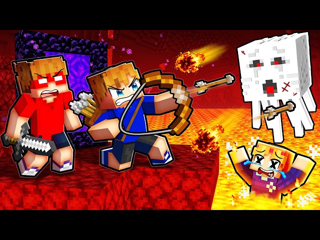 We Entered THE NETHER In Minecraft..