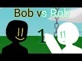 Bob vs Rob part 1(slap battles au) (roblox animation)