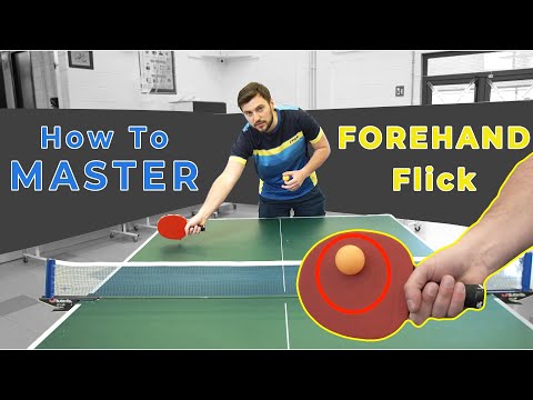 How to LEARN & PLAY the FOREHAND FLICK | Table Tennis / Ping Pong| Beginner - Advance level Tutorial