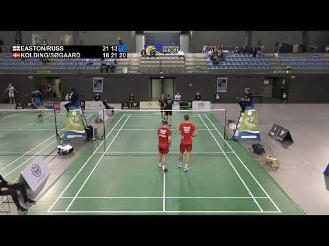 Match point - Easton / Russ vs Kolding / Søgaard - MD, SF - Portuguese International 2021