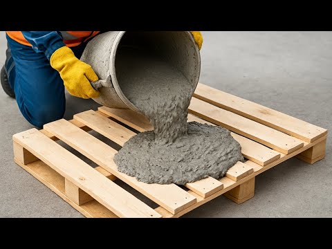 Amazing Creations from Cement and Wooden Pallets, DIY Garden Decorations From Recycled