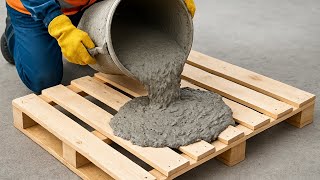 Download lagu Amazing Creations from Cement and Wooden Pallets, DIY Garden Decorations From Recycled mp3