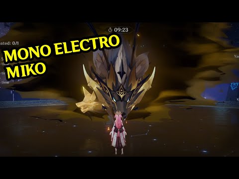 Full Throttle Mono Electro Miko Team [Genshin Impact]
