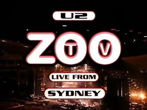 Where the Streets Have No Name ZOO TV   guitar backing track