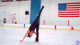 Michelle Kwan, &quot;Call On Me&quot; by Grace Grundy, Christmas Day 2018 (4K HDR)