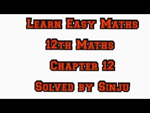12th Maths Chapter 12 Example 12.16 Samacheer State board Tamil English medium