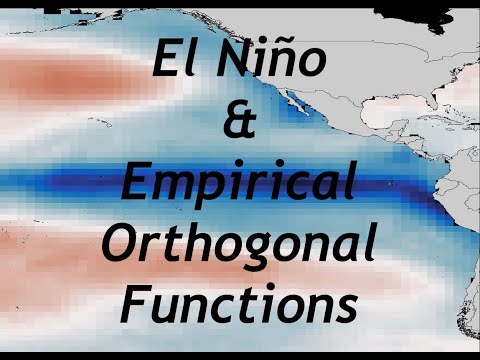How to apply EOFs to identify ENSO