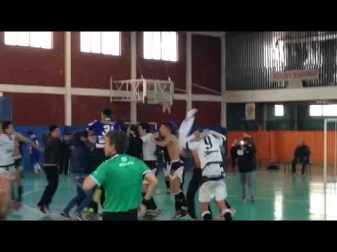 Festejo de la 4ta de All Boys campeona en la final vs circulo policial
