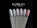 Gel Polish Komilfo Moon Crush 001 (golden sparkles, transparent), 8 ml