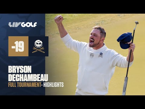 Bryson DeChambeau Wins LIV Golf Korea in Must-See Performance