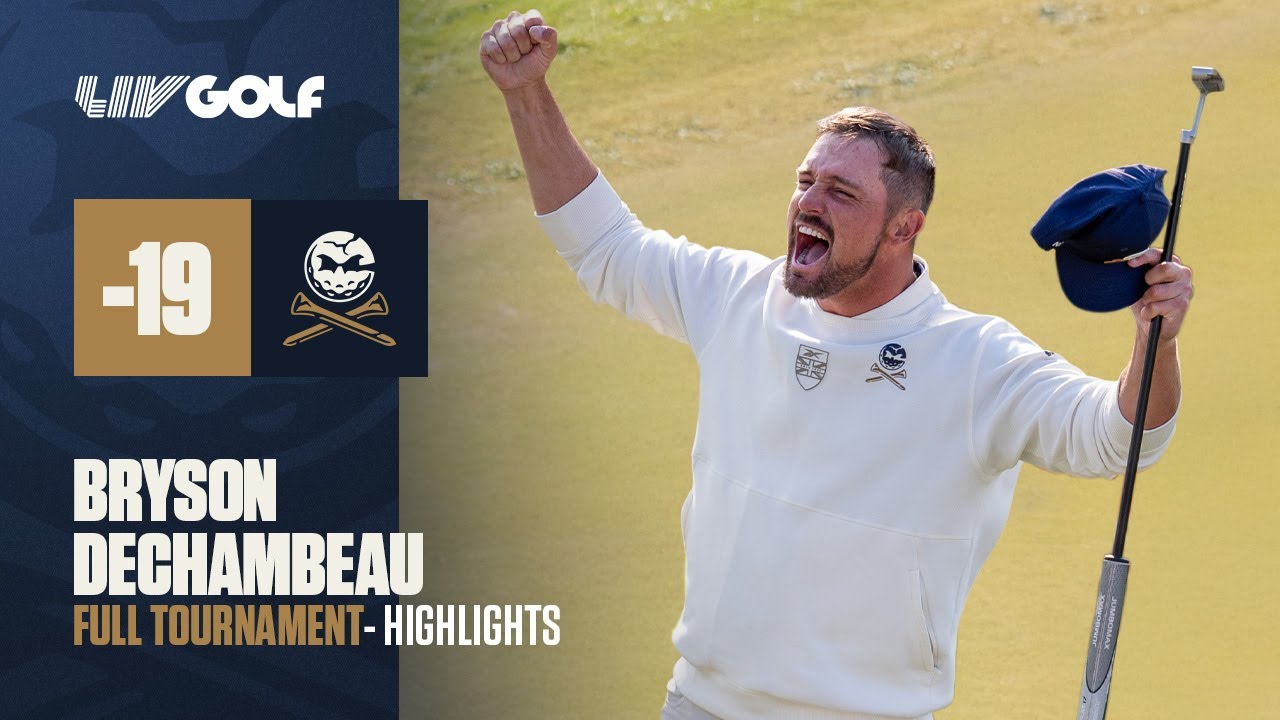 Bryson DeChambeau Wins LIV Golf Korea in Must-See Performance