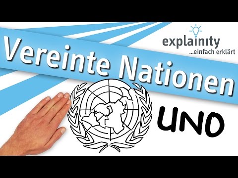 Vereinte Nationen (UNO) einfach erklärt (explainity® Erklärvideo)