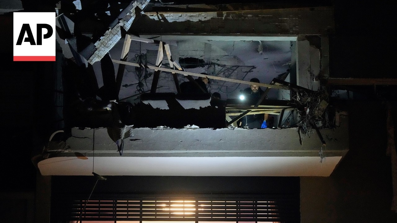 Video | Witness recounts moments after Iran's strike on apartment in Israel