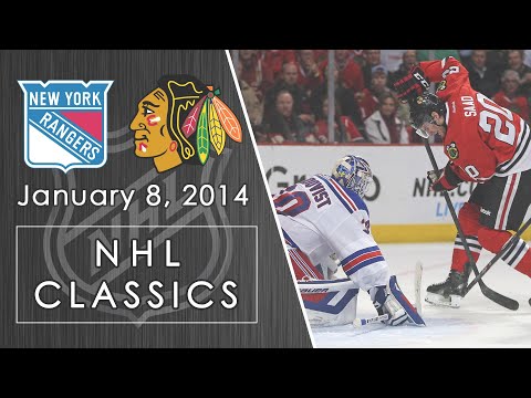 NHL Classics: Henrik Lundqvist, Rangers hold off late surge vs. Blackhawks | 1/8/2014 | NBC Sports