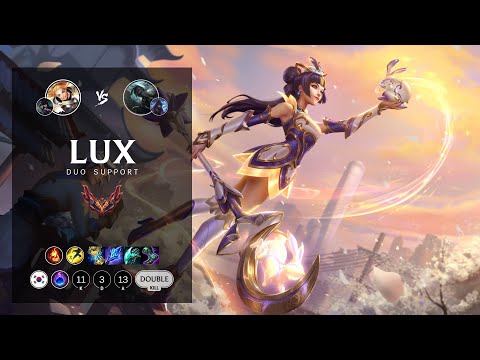 Lux Support vs Senna - KR Grandmaster Patch 12.12