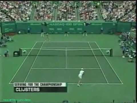 Maria Sharapova vs Kim Clijsters 2005 Miami Highlights
