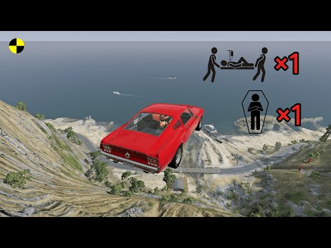 Realistic High-Speed Car Crashes in BeamNG.drive #70 | Ultra Detailed Crash Compilation