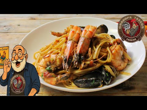 Γαριδομακαρονάδα του παππού Τάσου