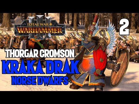 Flanked by Throgg and Azazel - Kraka Drak #2 - Thorgard Cromson - Total War: Warhammer 3