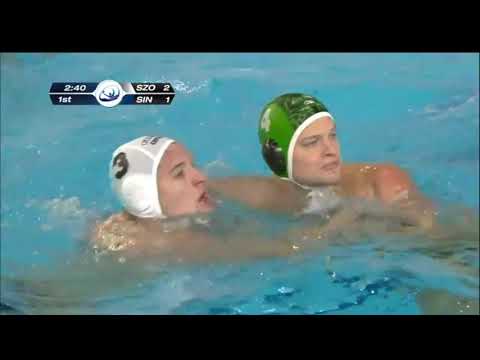 Water-Polo : Champions League 2019-2020 : Szolnok - Sintez Kazan (Full game) - Day 1