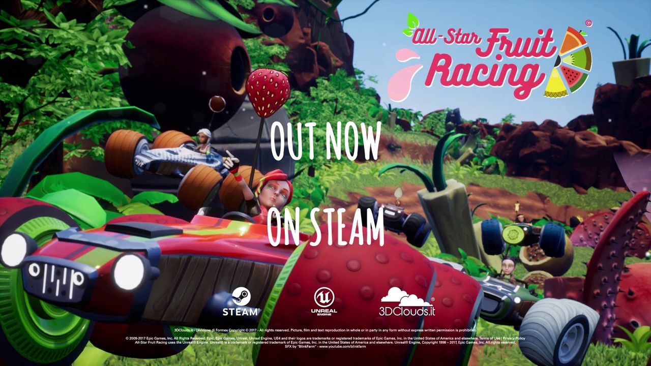 All-Star Fruit Racing Trailer