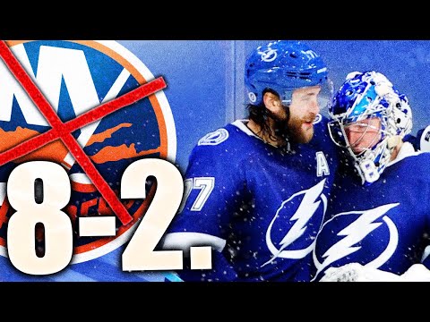 Tampa Bay Lightning DESTROY New York Islanders In Game 1 (2020 Stanley Cup Playoffs Eastern Finals)