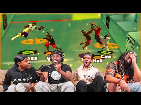 The Rematch! Trent Wants QB This Time! (2v2 NFL Street 2)