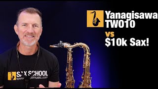 Video thumbnail for What is the best tenor saxophone - Yanagisawa TWO10 vs $10k Solid Silver/Bronze! by Sax School Online