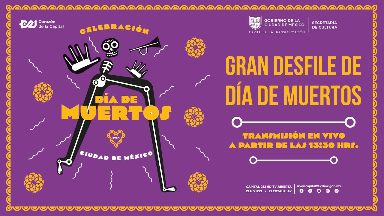 Gran Desfile de Día de Muertos 2024