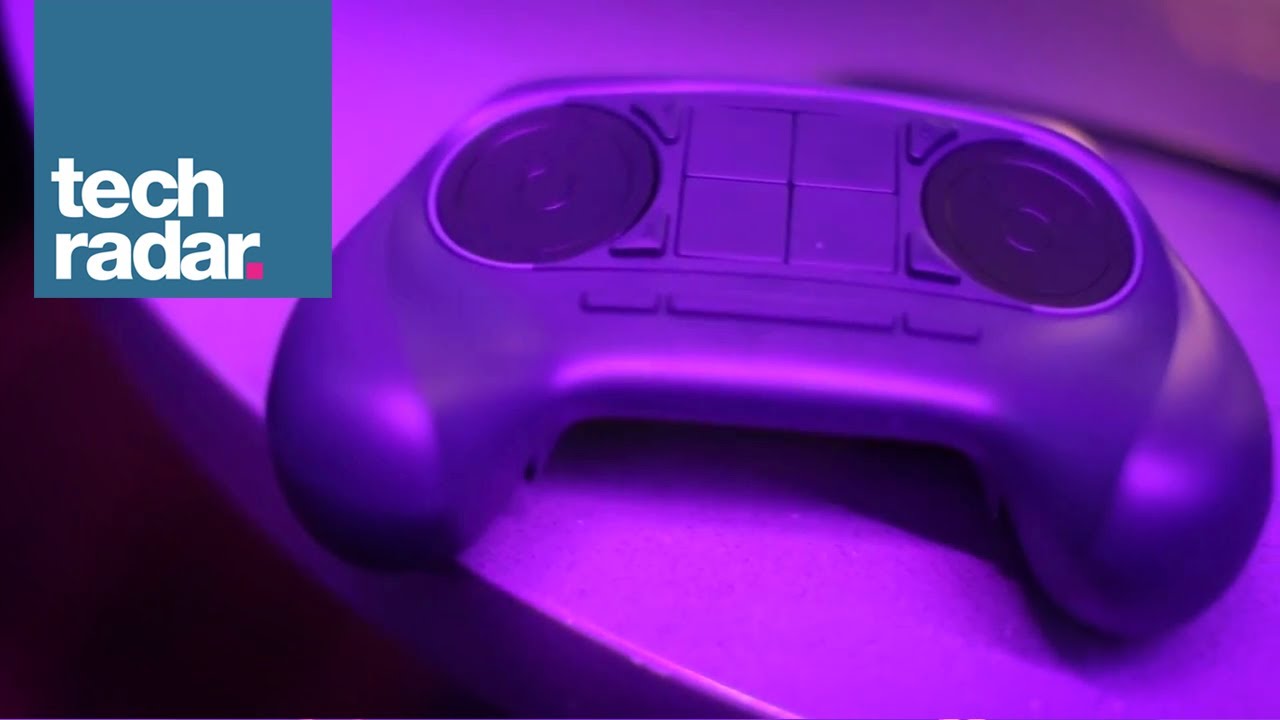 Valve Steam Controller Hands On @ CES 2014 - YouTube
