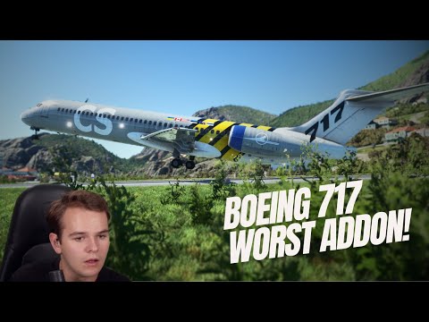 The Mysterious Boeing 717 - A Scam ADDON?