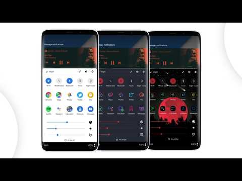 Bottom Quick Settings Video