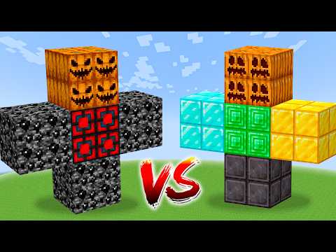 ULTRA BEDROCK GOLEM vs All New Golems Minecraft Mob Battle !