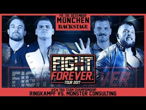 Monster Consulting suchen RINGKAMPF vor dem Titelmatch auf (wXw)