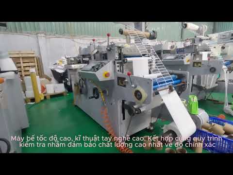 Sản xuất giấy decal bế trắng in mã vạch quấn cuộn tại Mã Vạch Hưng Phát