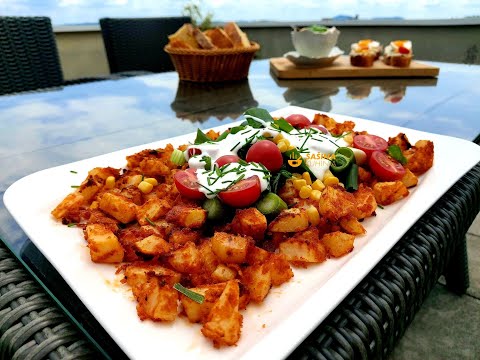 Pečeni krumpir iz pećnice aromatiziran odličnog okusa recept - Oven baked potato