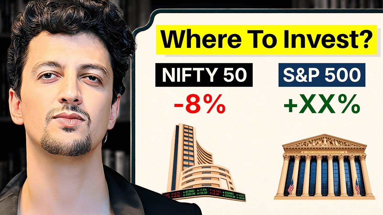 Where to Invest and where NOT to Invest TO? Indian Stocks VS US STOCKS..
