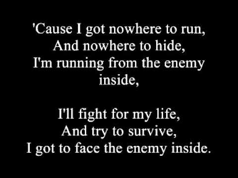 Papa Roach - The Enemy (Uncensored and Lyrics)
